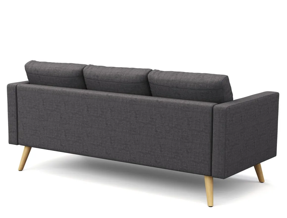 Sofa BLAIR 3-Sitzer anthrazit