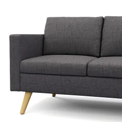 Sofa BLAIR 3-Sitzer anthrazit