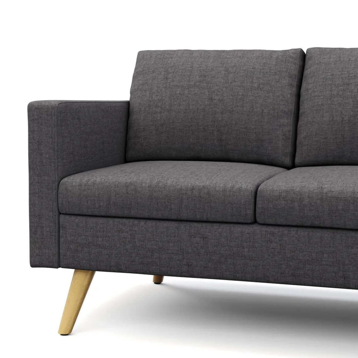 Sofa BLAIR 3-Sitzer anthrazit