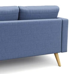 Sofa BLAIR 3-Sitzer blau