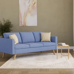 Sofa BLAIR 3-Sitzer blau
