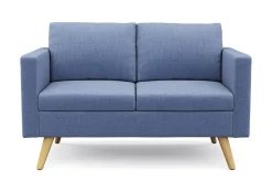 Sofa BLAIR 2-Sitzer blau