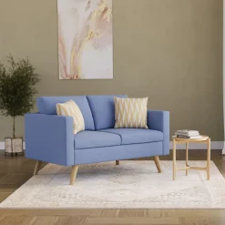 Sofa BLAIR 2-Sitzer blau