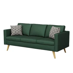 Sofa BLAIR 3-Sitzer dunkelgrün