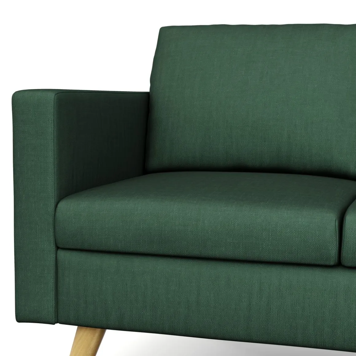 Sofa BLAIR 2-Sitzer dunkelgrün