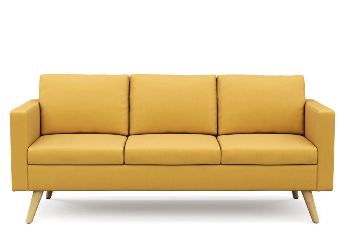 Sofa BLAIR 3-Sitzer gelb