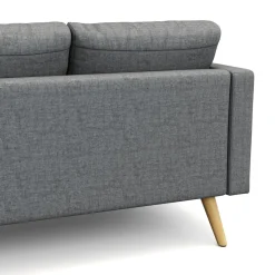 Sofa BLAIR 3-Sitzer grau