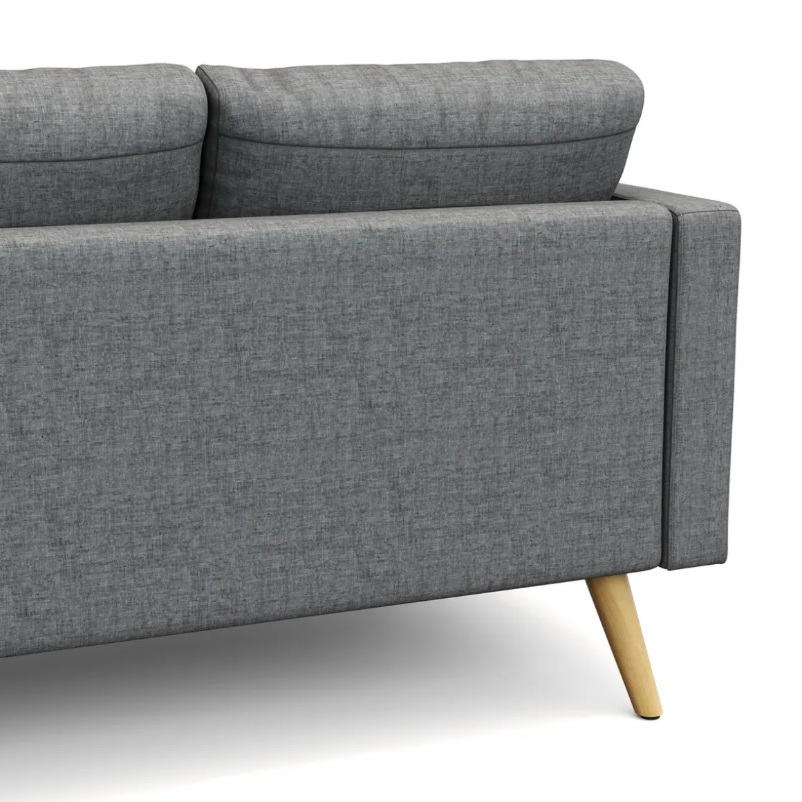 Sofa BLAIR 3-Sitzer grau