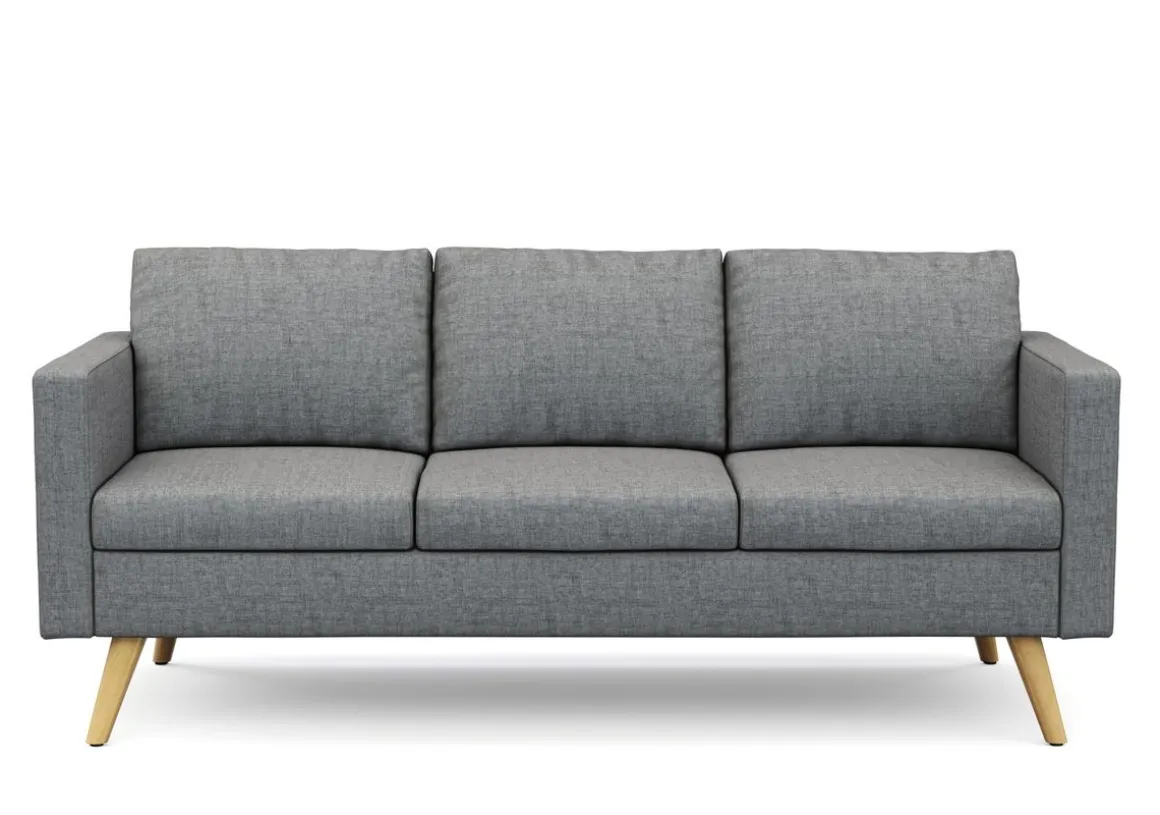 Sofa BLAIR 3-Sitzer grau