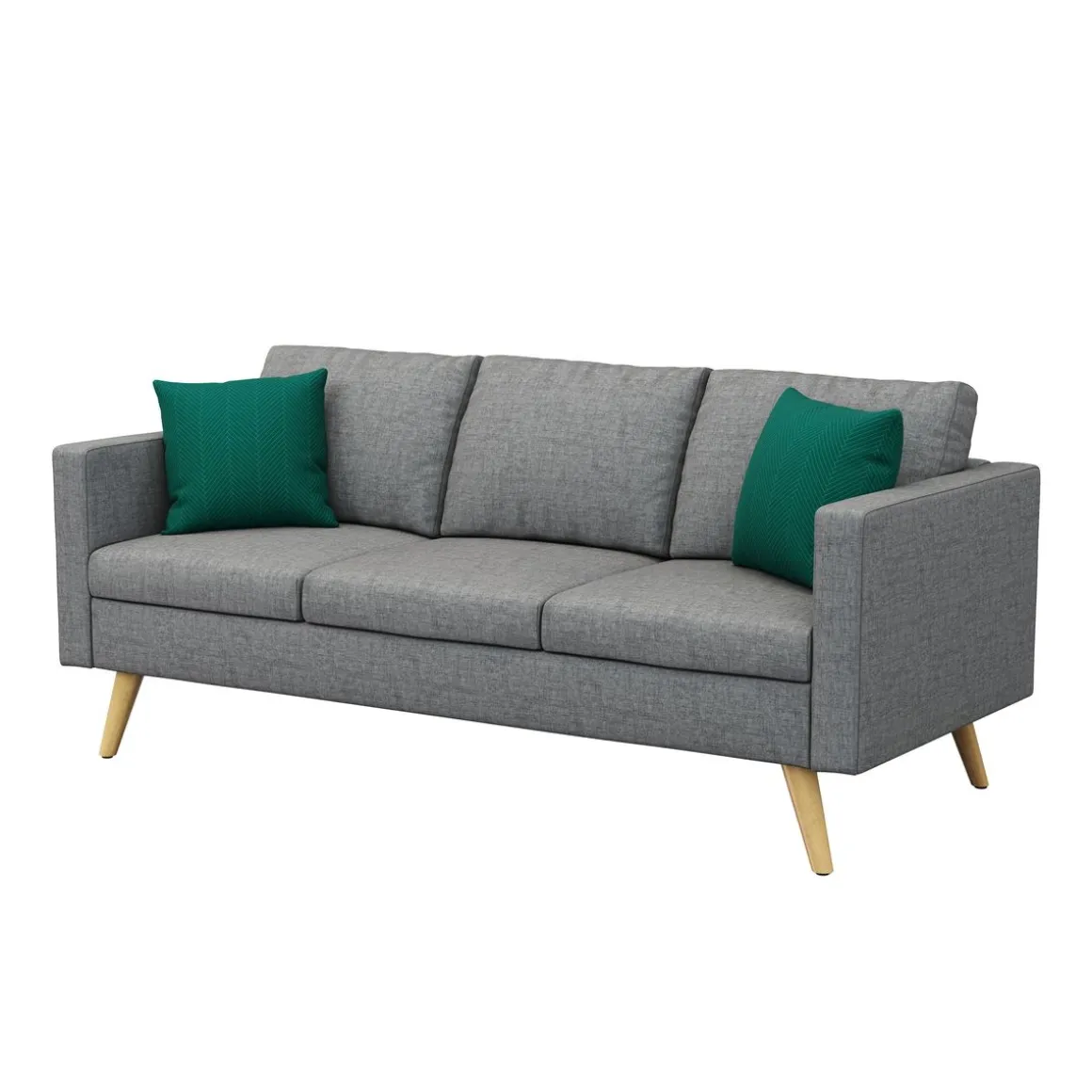 Sofa BLAIR 3-Sitzer grau