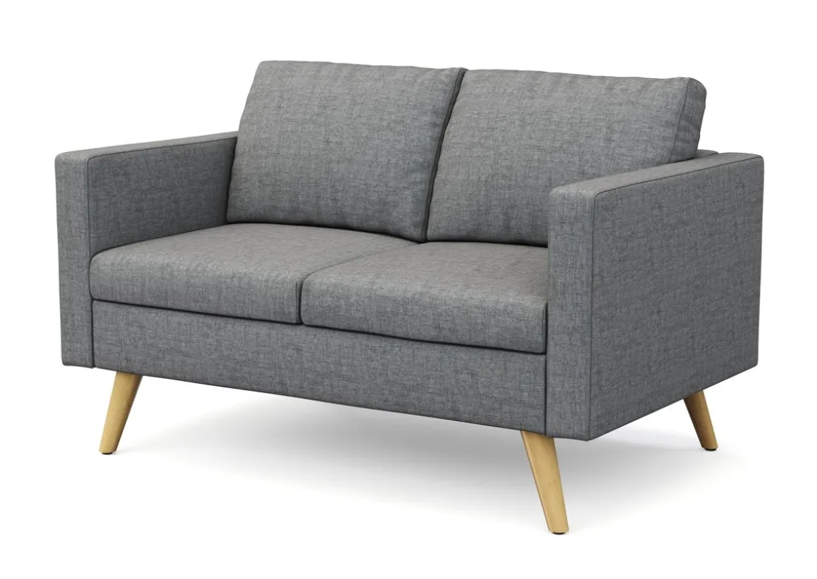 Sofa BLAIR 2-Sitzer grau