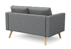 Sofa BLAIR 2-Sitzer grau