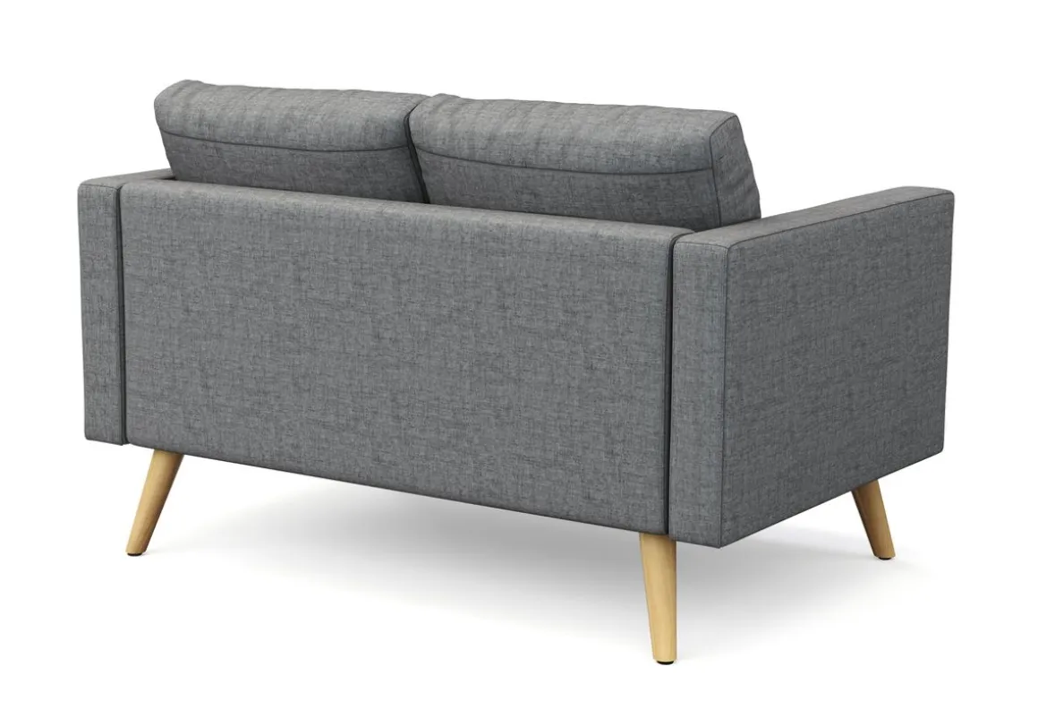 Sofa BLAIR 2-Sitzer grau