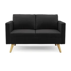 Sofa BLAIR 2-Sitzer schwarz