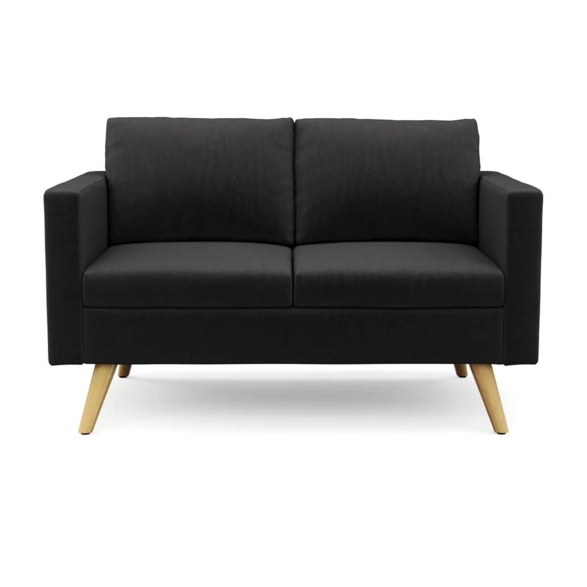 Sofa BLAIR 2-Sitzer schwarz