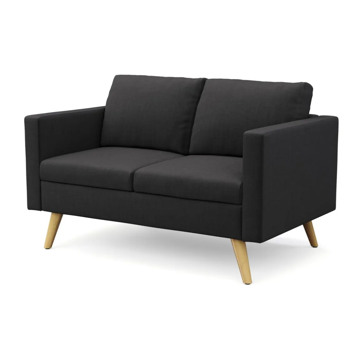 Sofa BLAIR 2-Sitzer schwarz