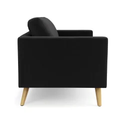Sofa BLAIR 2-Sitzer schwarz