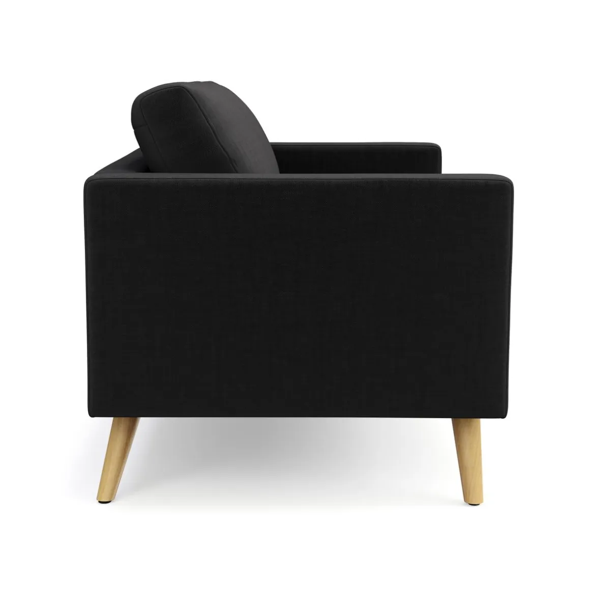 Sofa BLAIR 2-Sitzer schwarz