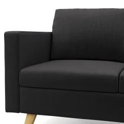 Sofa BLAIR 2-Sitzer schwarz