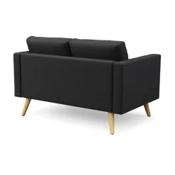 Sofa BLAIR 2-Sitzer schwarz
