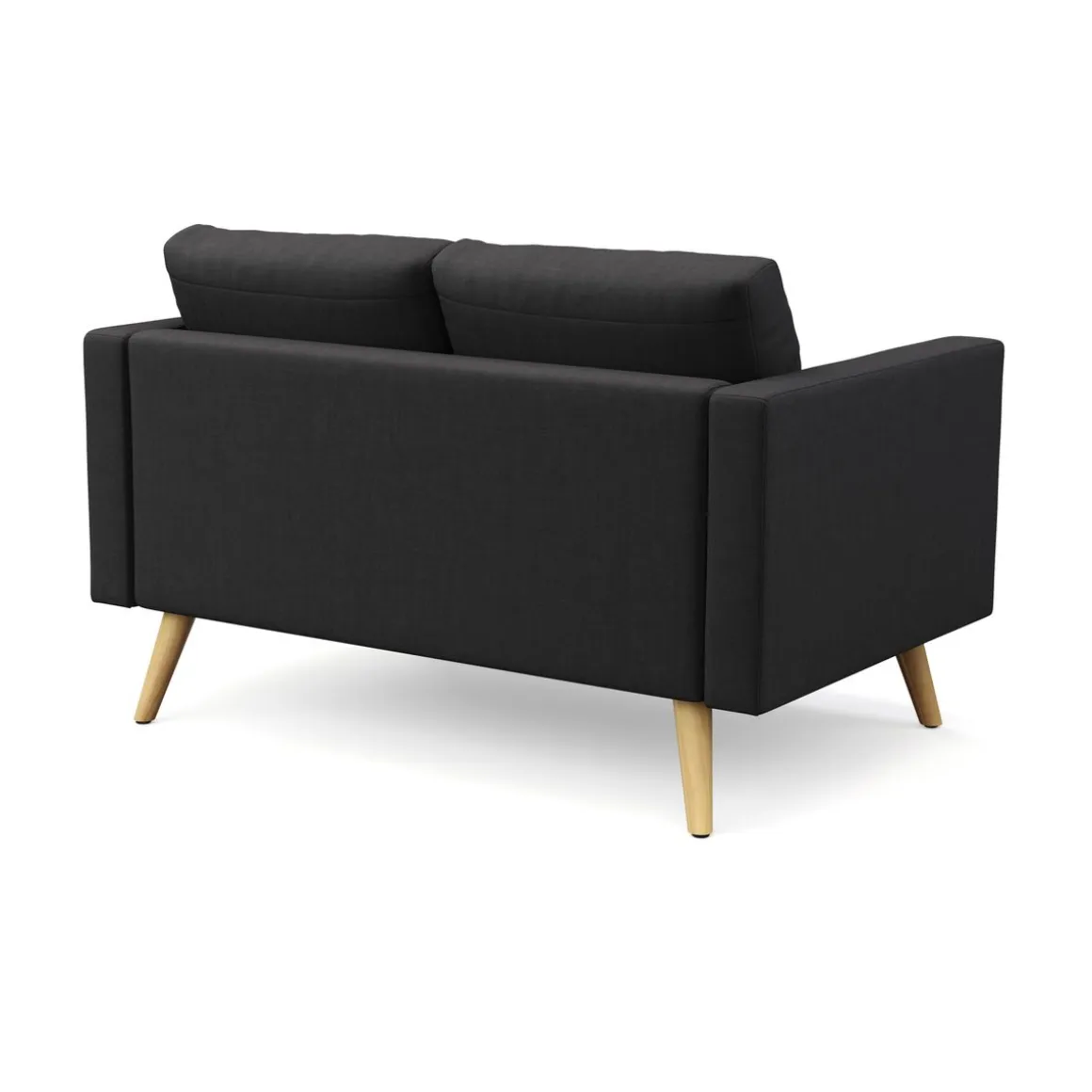 Sofa BLAIR 2-Sitzer schwarz