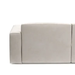 Sofa Cord GINNY 3-Sitzer Creme