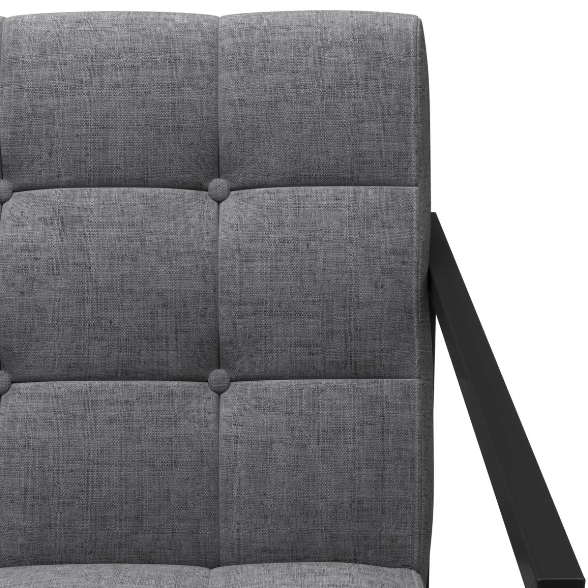Sofa DEAN 2-Sitzer anthrazit