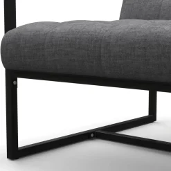 Sofa DEAN 2-Sitzer anthrazit