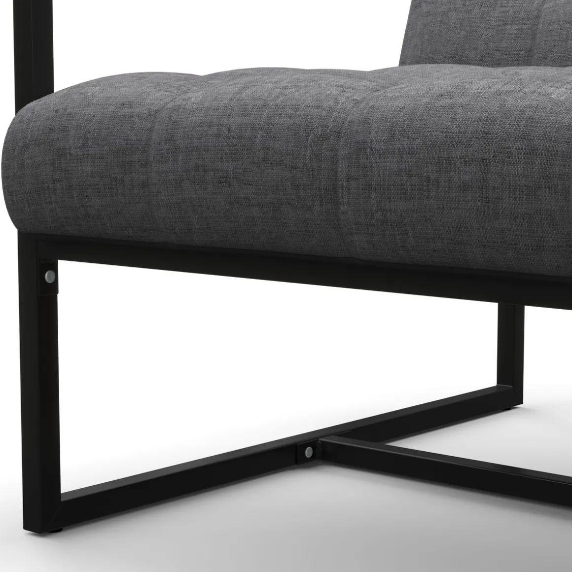 Sofa DEAN 2-Sitzer anthrazit