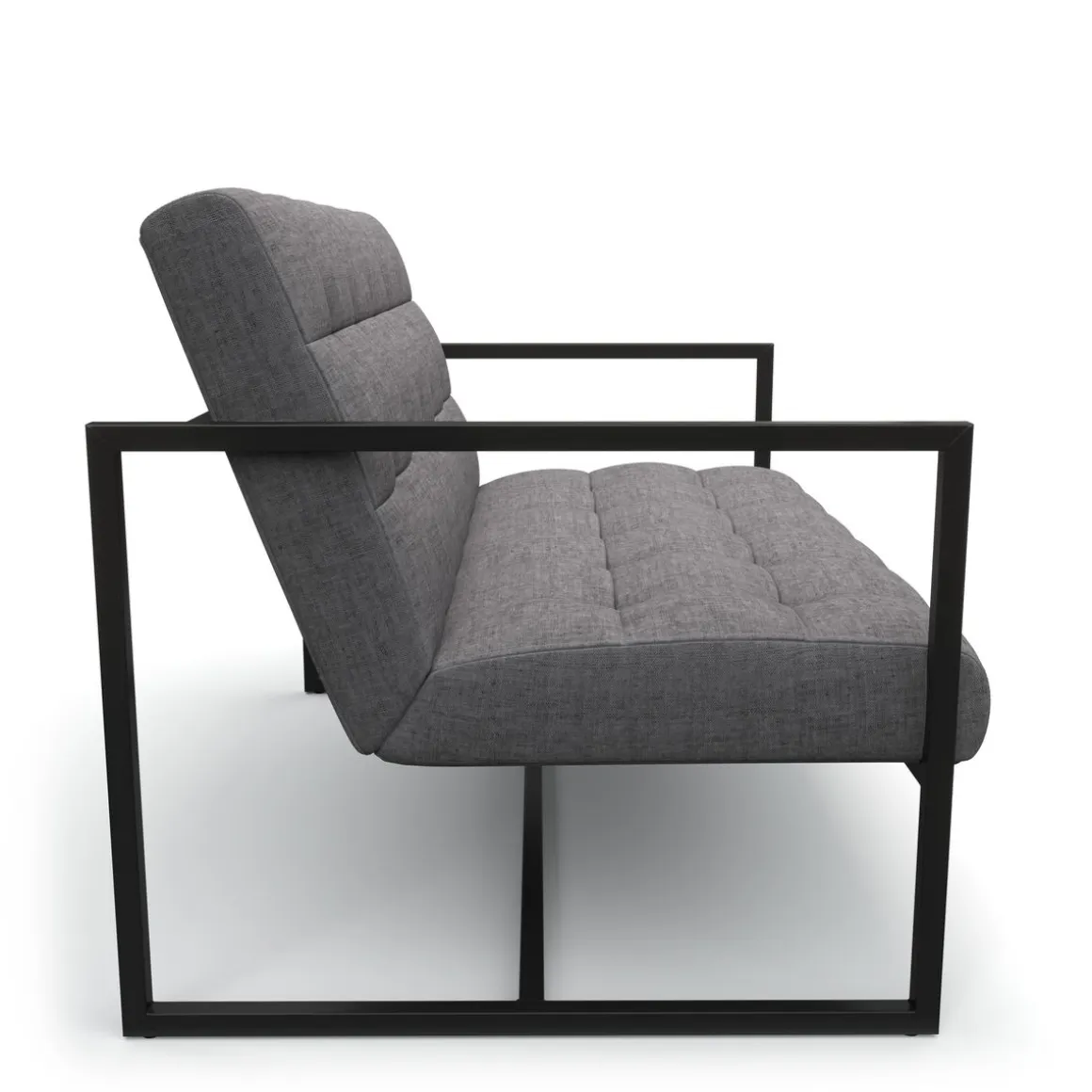 Sofa DEAN 2-Sitzer anthrazit