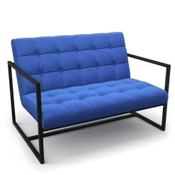 Sofa DEAN 2-Sitzer dunkelblau