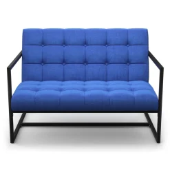 Sofa DEAN 2-Sitzer dunkelblau