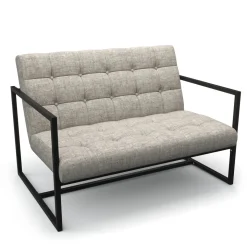 Sofa DEAN 2-Sitzer grau