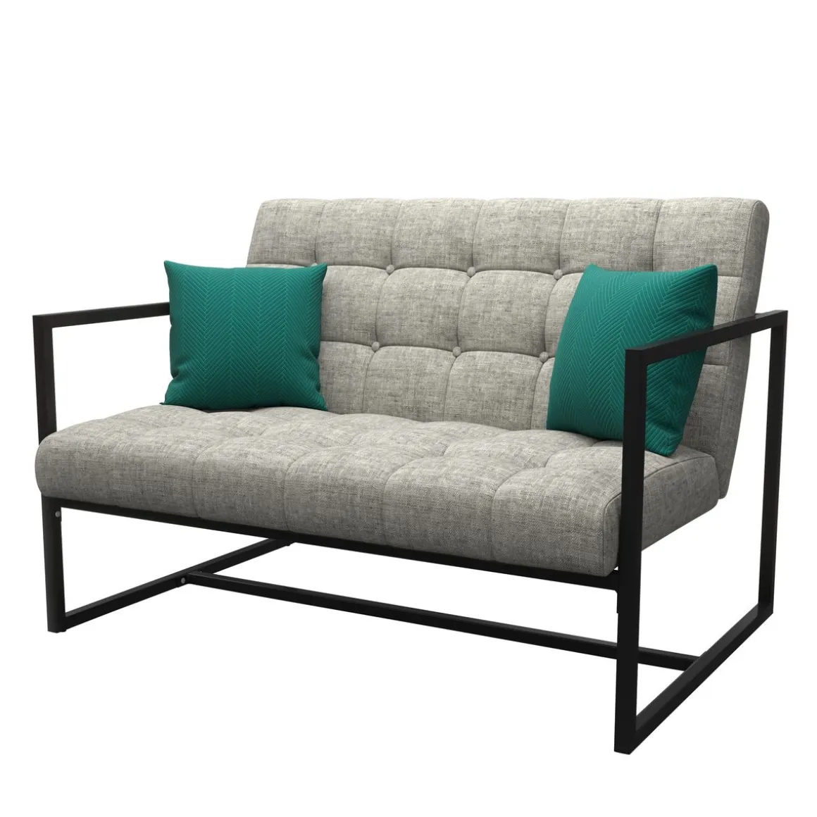 Sofa DEAN 2-Sitzer grau