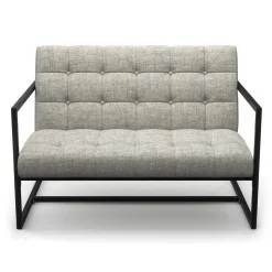 Sofa DEAN 2-Sitzer grau