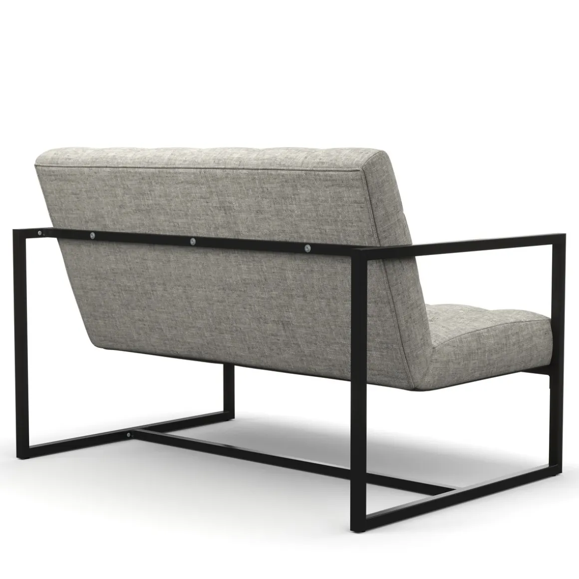 Sofa DEAN 2-Sitzer grau