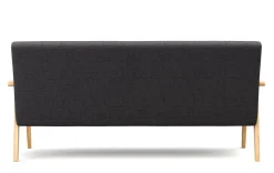 Sofa EDDY 3-Sitzer anthrazit
