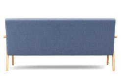 Sofa EDDY 3-Sitzer blau