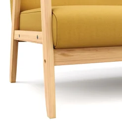 Sofa EDDY 3-Sitzer gelb
