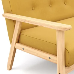 Sofa EDDY 3-Sitzer gelb