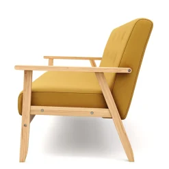 Sofa EDDY 3-Sitzer gelb