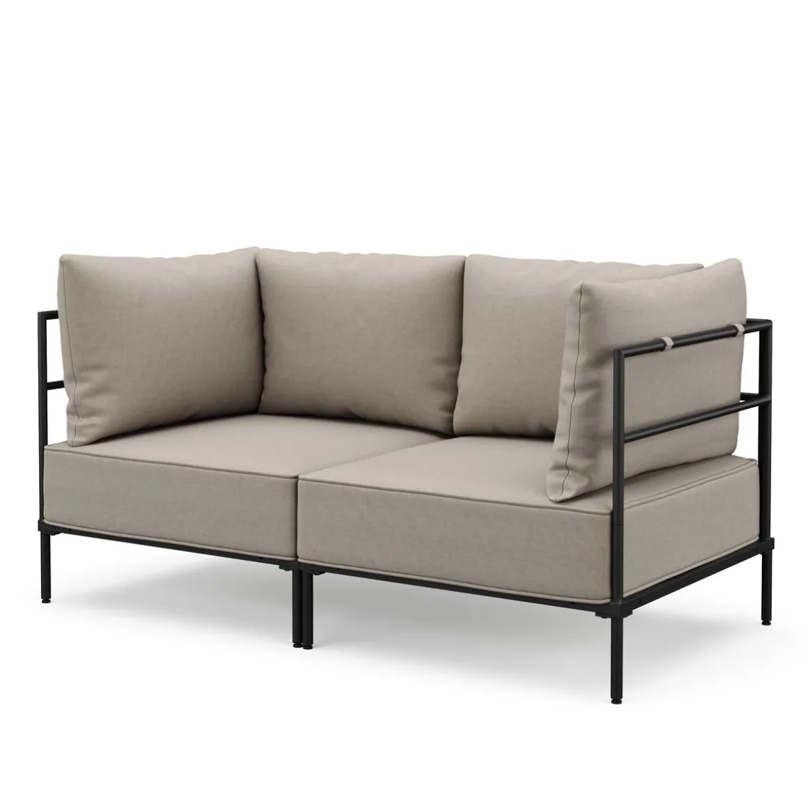Sofa ETHAN 2-Sitzer beige