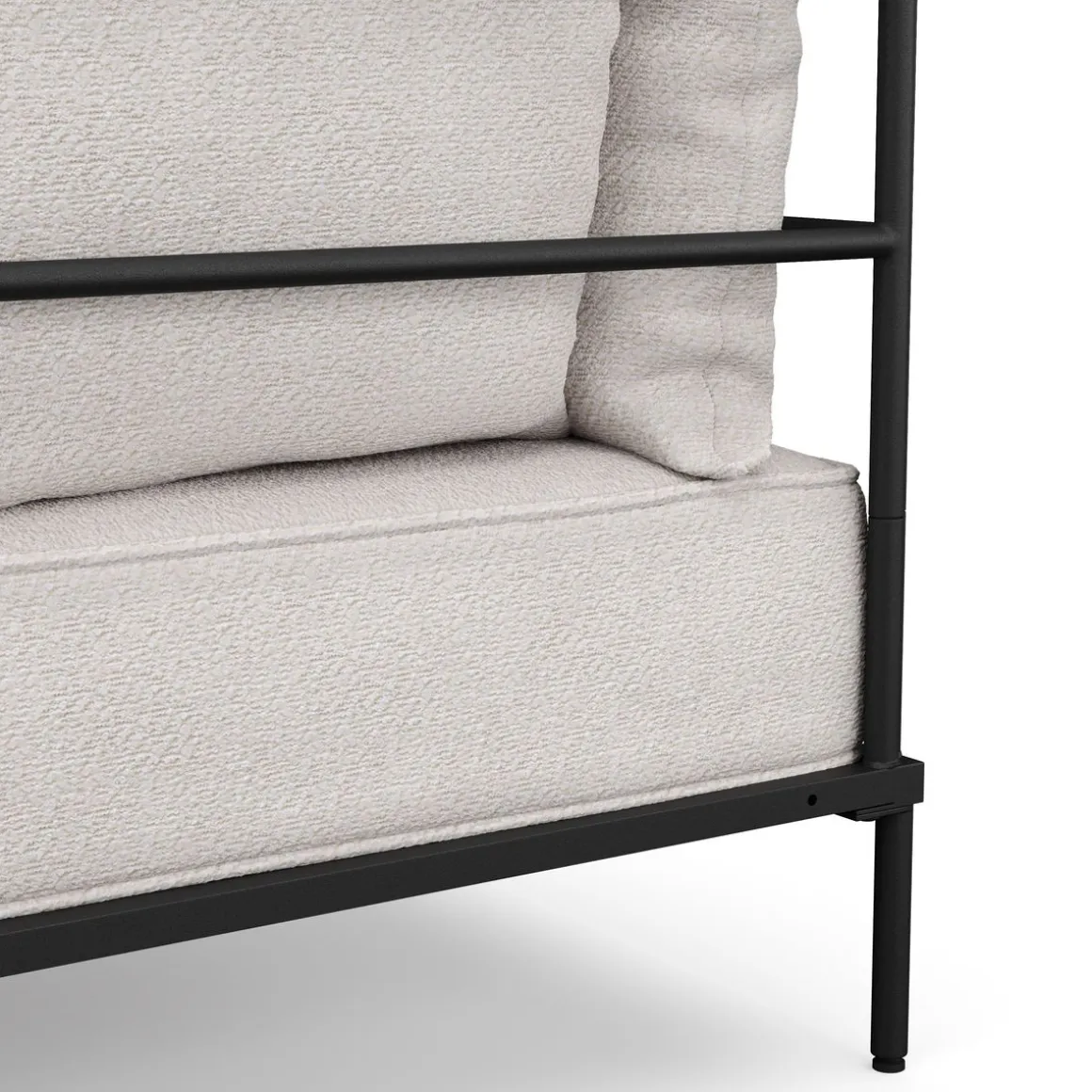Sofa ETHAN 2-Sitzer creme