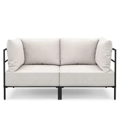 Sofa ETHAN 2-Sitzer creme