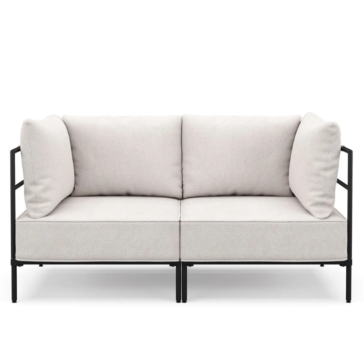 Sofa ETHAN 2-Sitzer creme