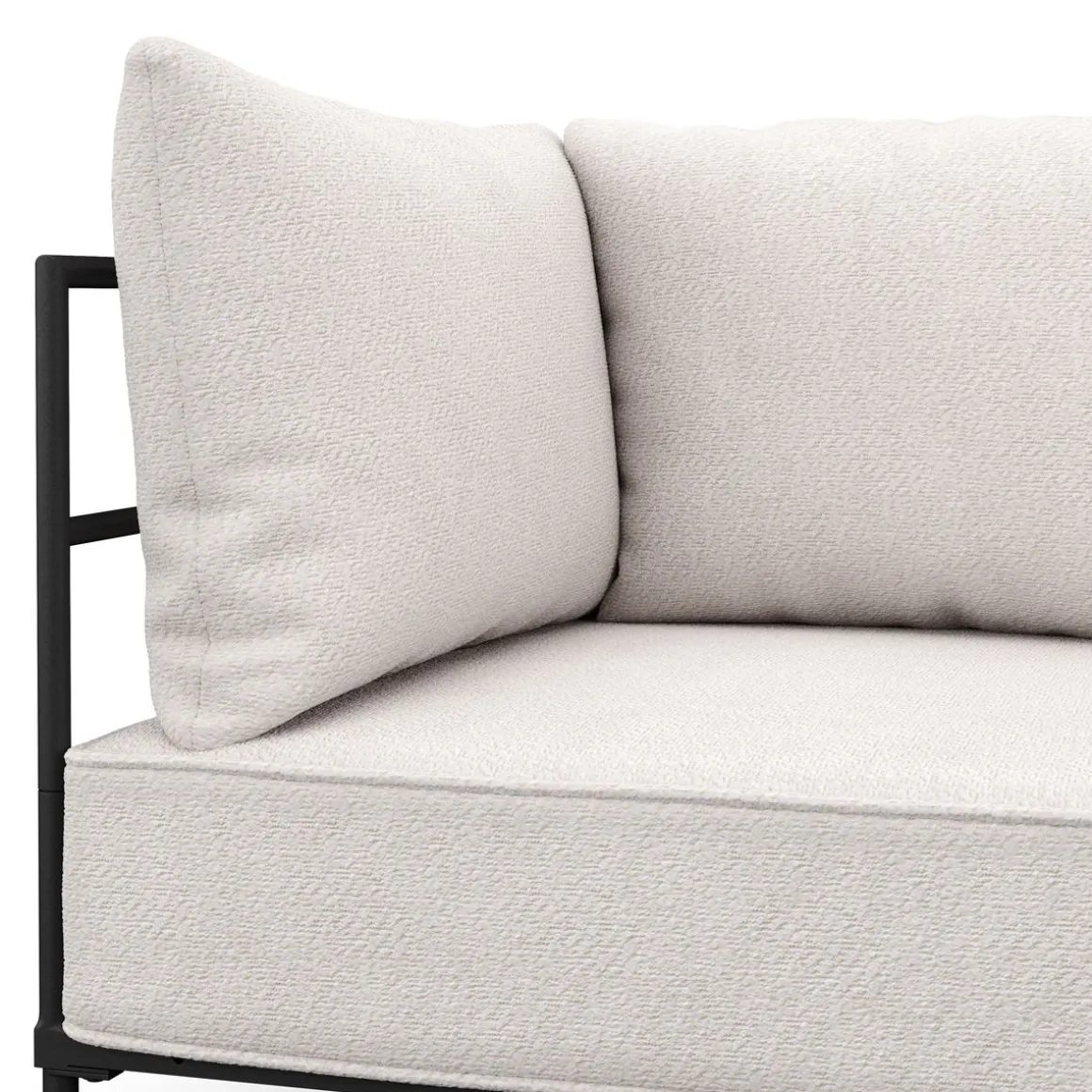 Sofa ETHAN 2-Sitzer creme