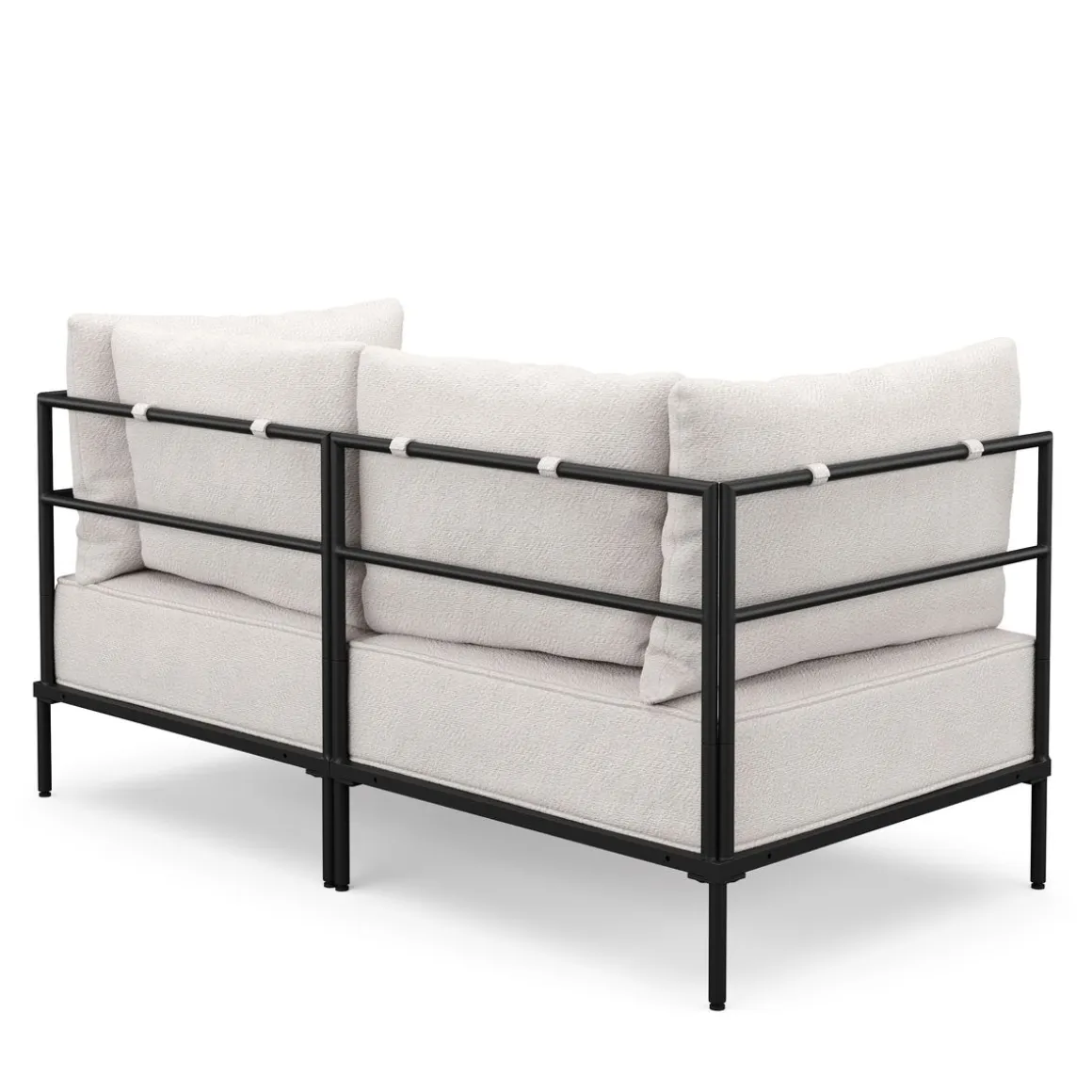Sofa ETHAN 2-Sitzer creme
