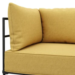 Sofa ETHAN 2-Sitzer gelb