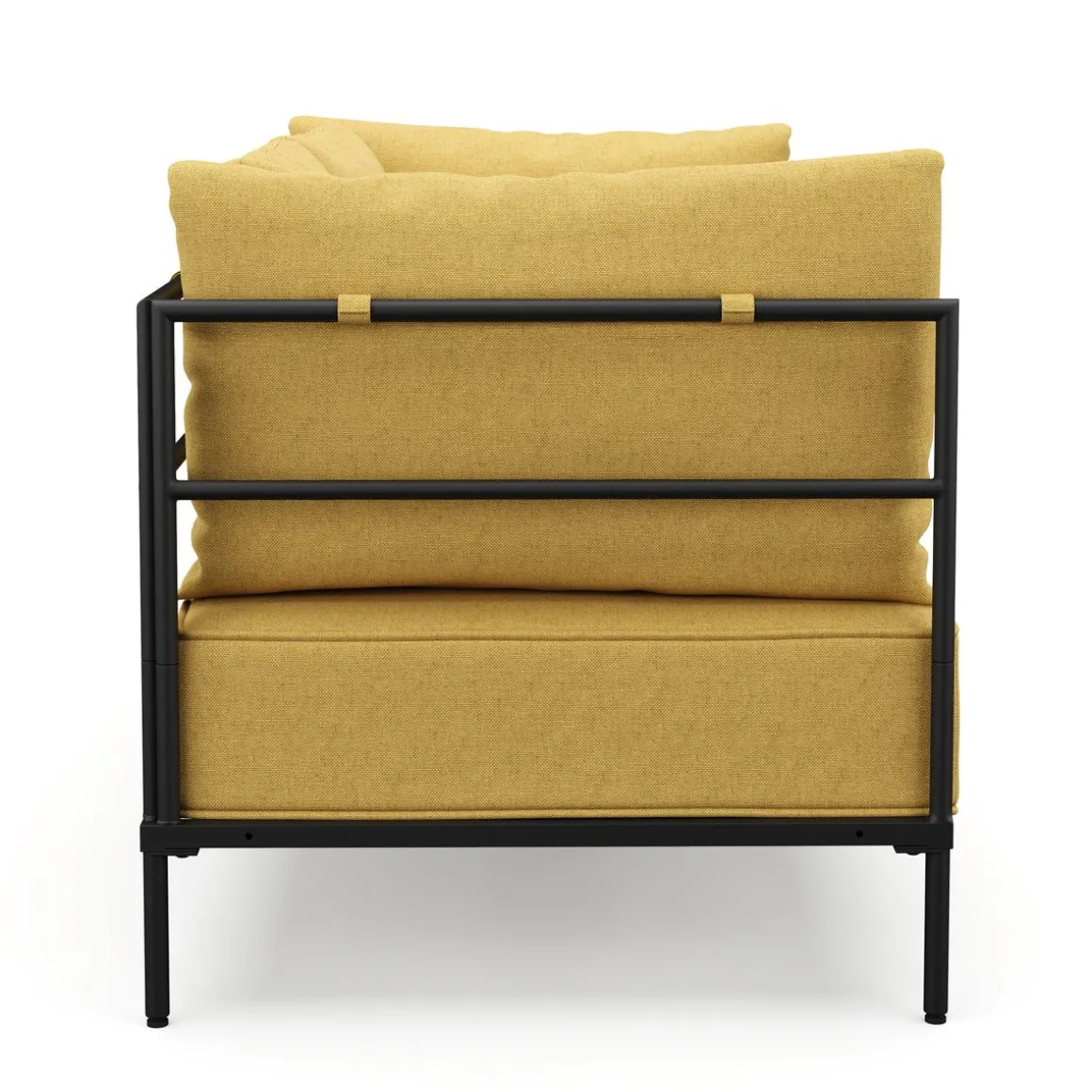 Sofa ETHAN 2-Sitzer gelb