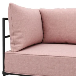 Sofa ETHAN 2-Sitzer rosa